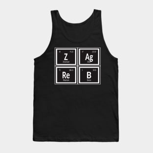 Zagreb City | Periodic Table of Elements Tank Top